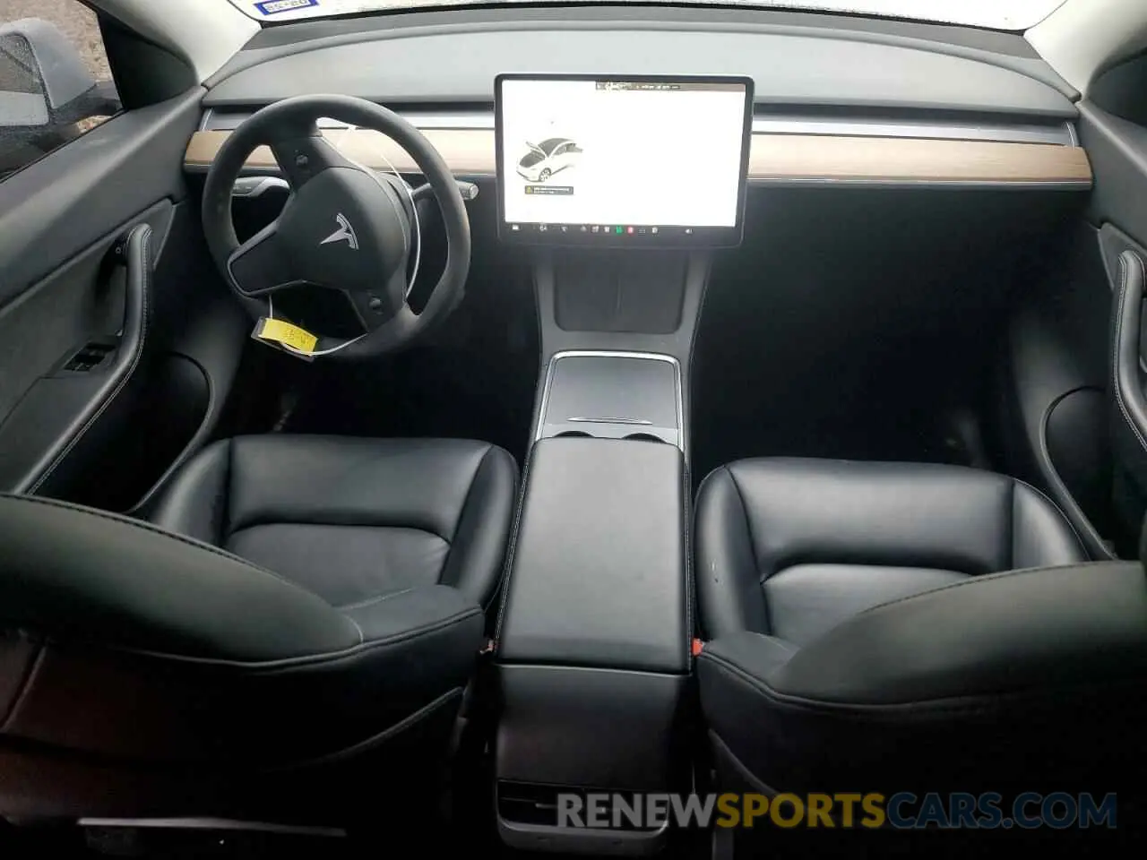 8 Фотография поврежденного автомобиля 5YJYGAEE4MF150046 TESLA MODEL Y 2021