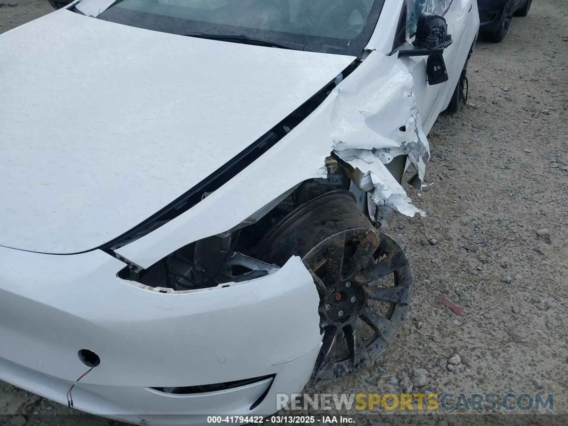 6 Photograph of a damaged car 5YJYGAEE4MF225134 TESLA MODEL Y 2021