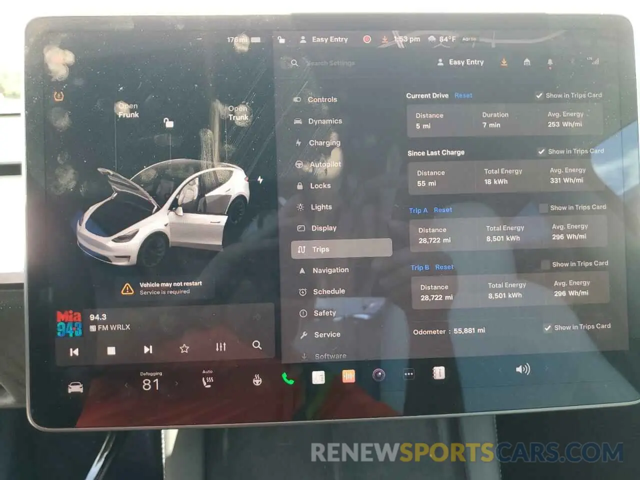 9 Photograph of a damaged car 5YJYGAEE4MF266931 TESLA MODEL Y 2021