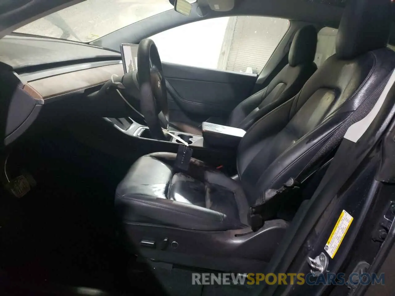 7 Photograph of a damaged car 5YJYGAEE4MF286600 TESLA MODEL Y 2021