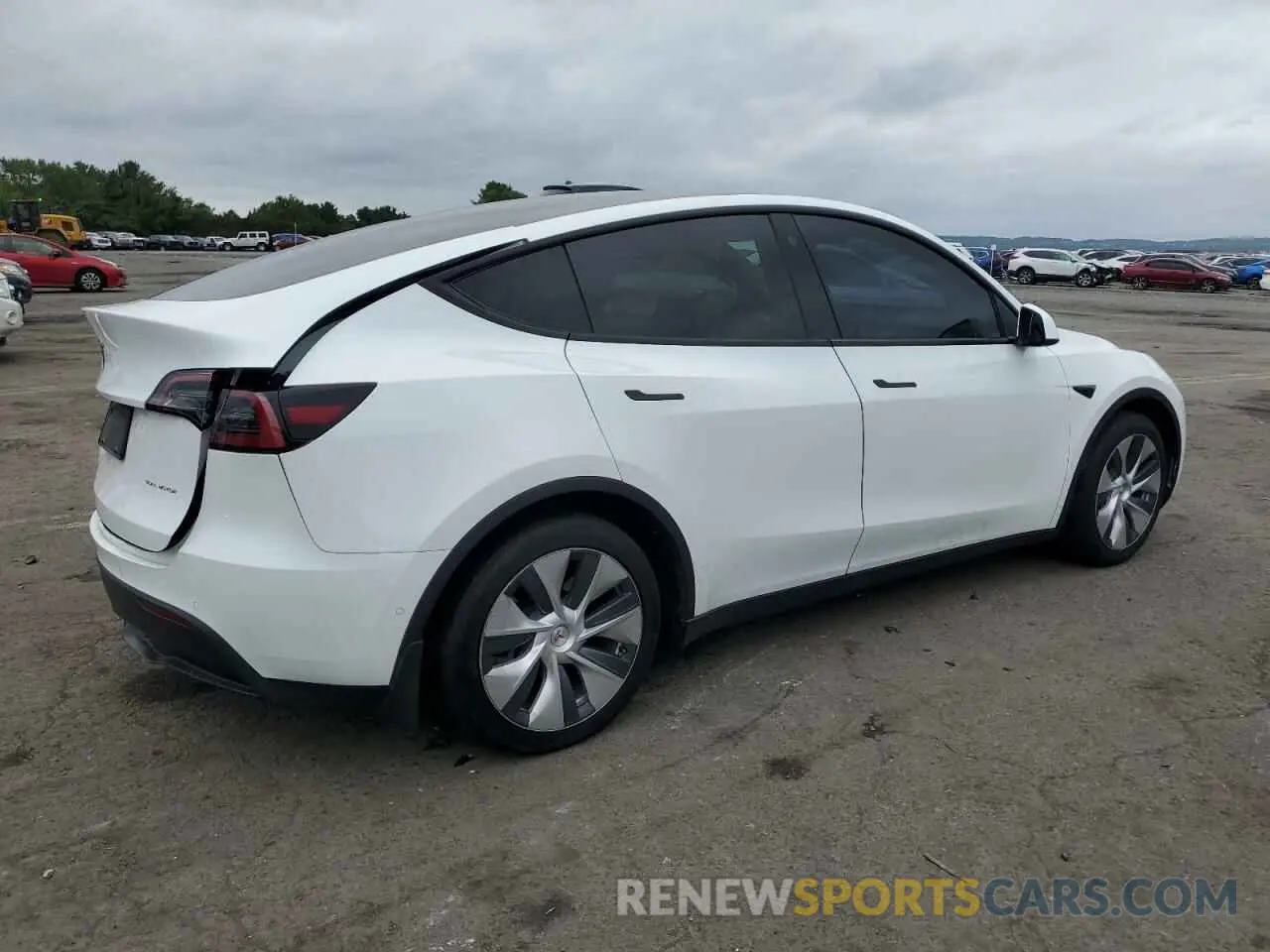 3 Photograph of a damaged car 5YJYGAEE4MF297743 TESLA MODEL Y 2021