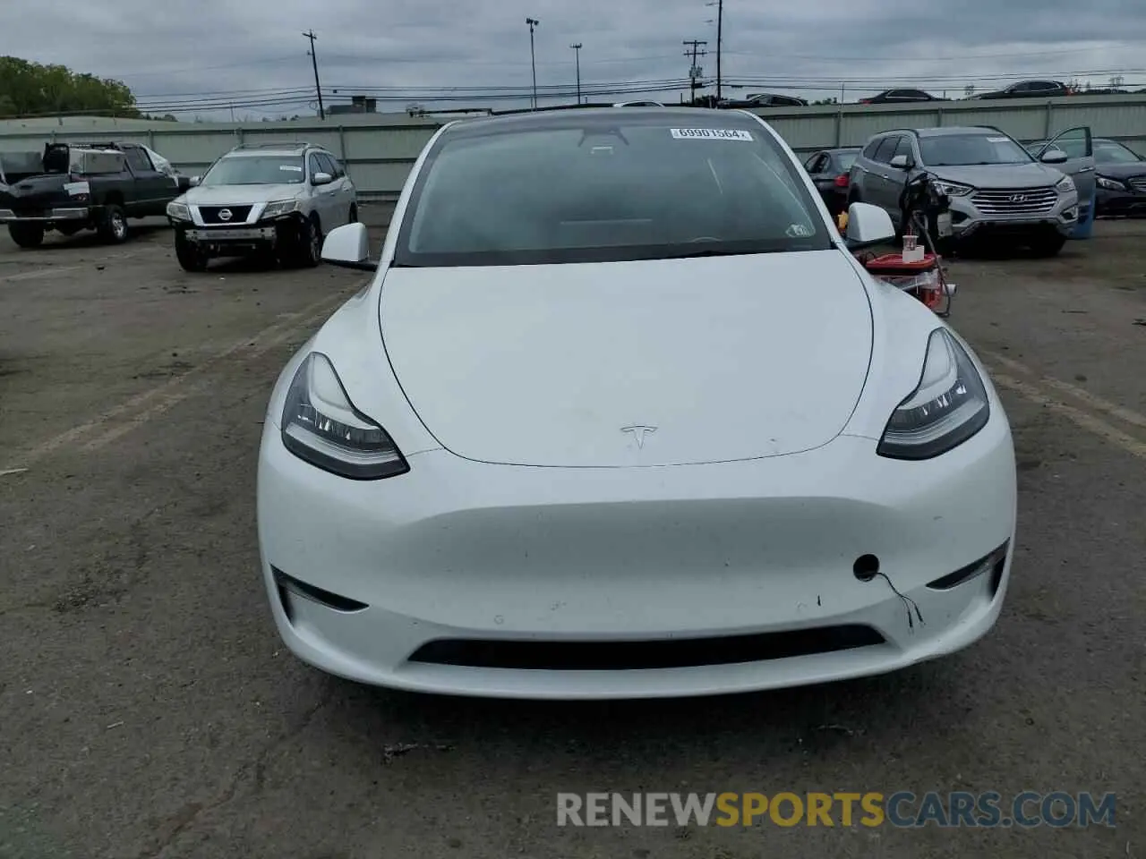 5 Photograph of a damaged car 5YJYGAEE4MF297743 TESLA MODEL Y 2021