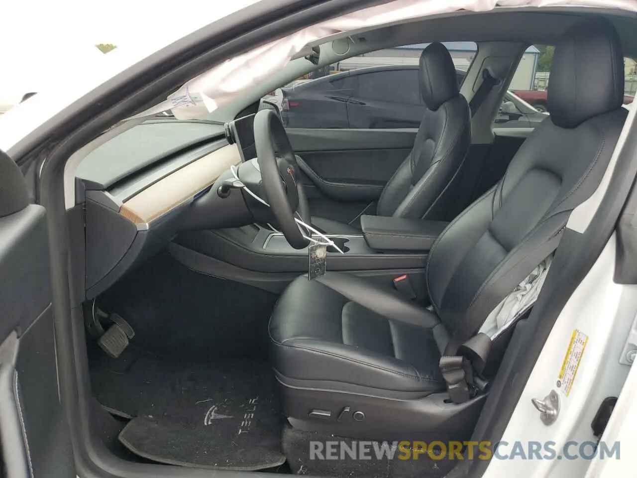 7 Photograph of a damaged car 5YJYGAEE4MF297743 TESLA MODEL Y 2021