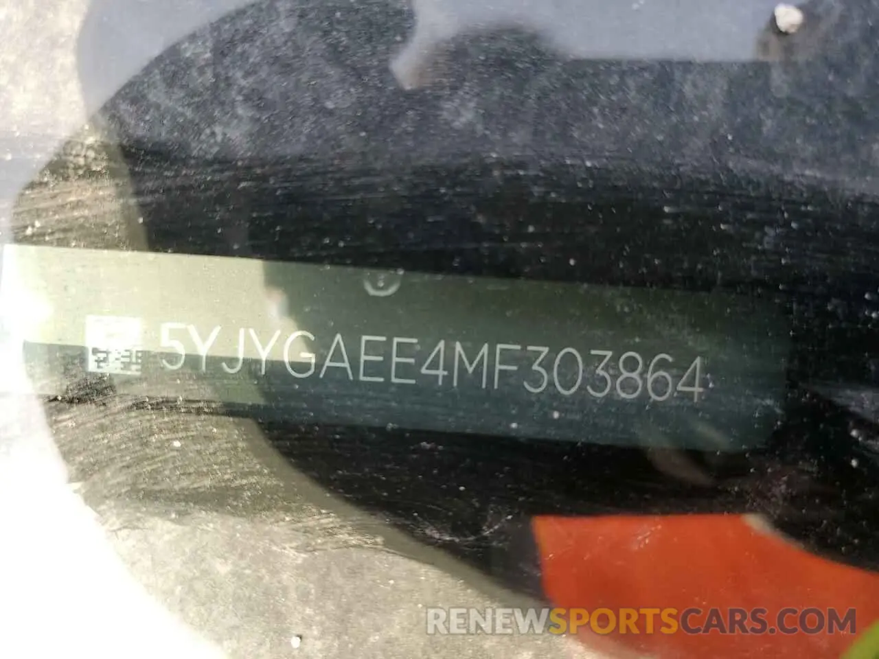 12 Photograph of a damaged car 5YJYGAEE4MF303864 TESLA MODEL Y 2021