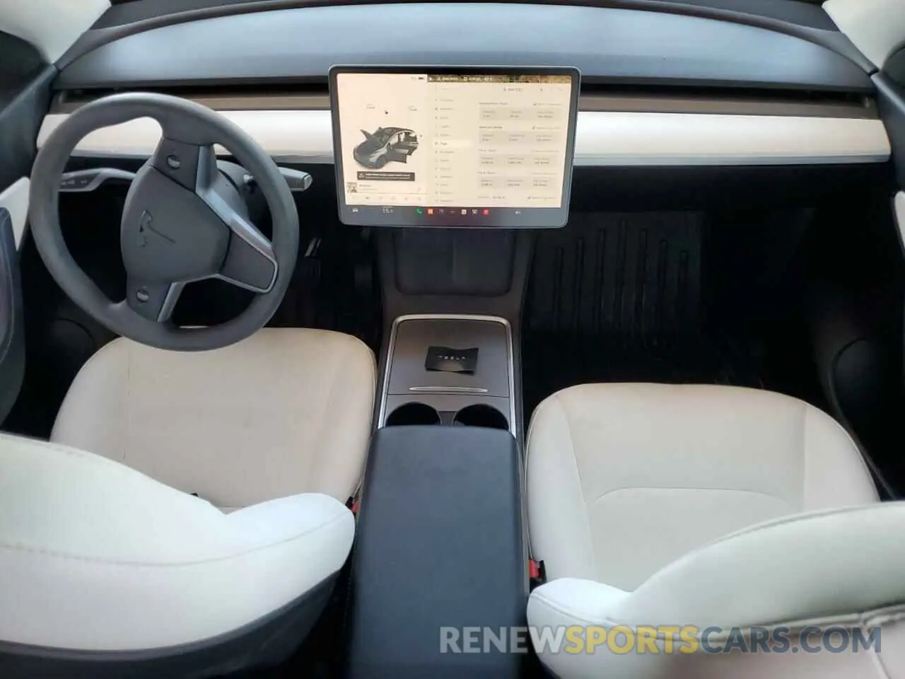 8 Фотография поврежденного автомобиля 5YJYGAEE5MF195156 TESLA MODEL Y 2021