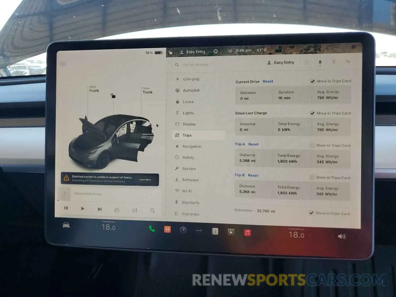 9 Фотография поврежденного автомобиля 5YJYGAEE5MF195156 TESLA MODEL Y 2021