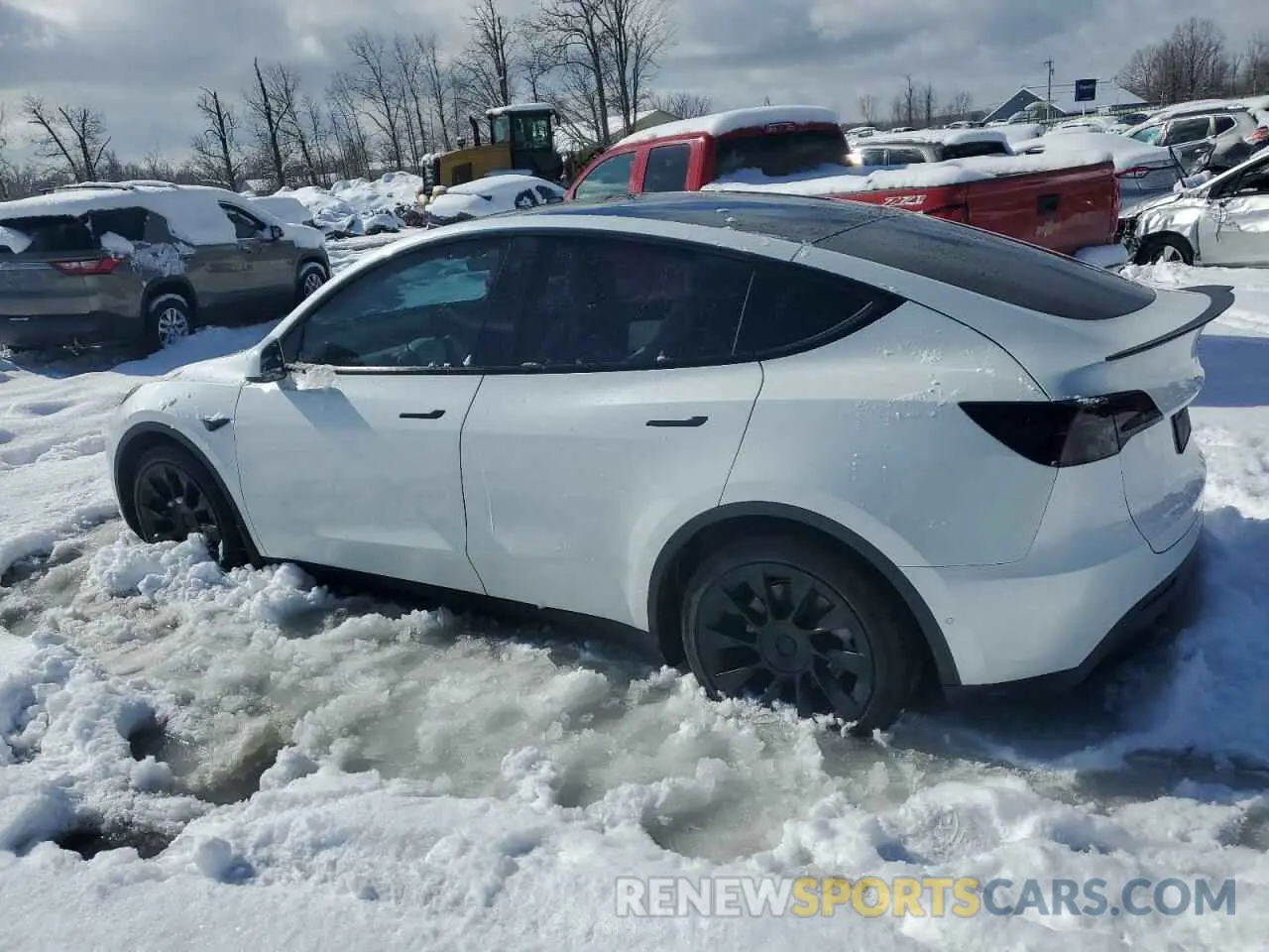 2 Фотография поврежденного автомобиля 5YJYGAEE5MF227877 TESLA MODEL Y 2021