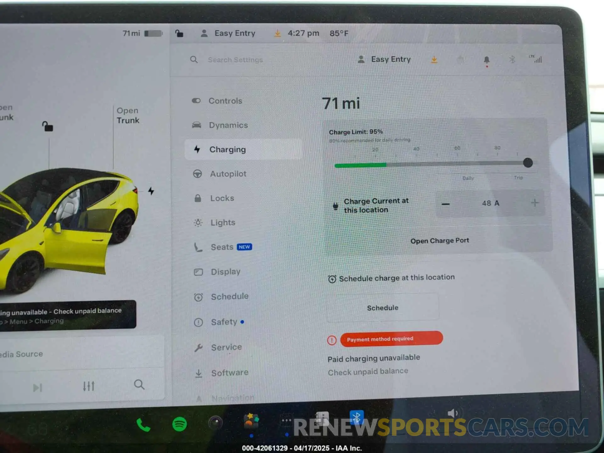 16 Фотография поврежденного автомобиля 5YJYGAEE6MF212241 TESLA MODEL Y 2021