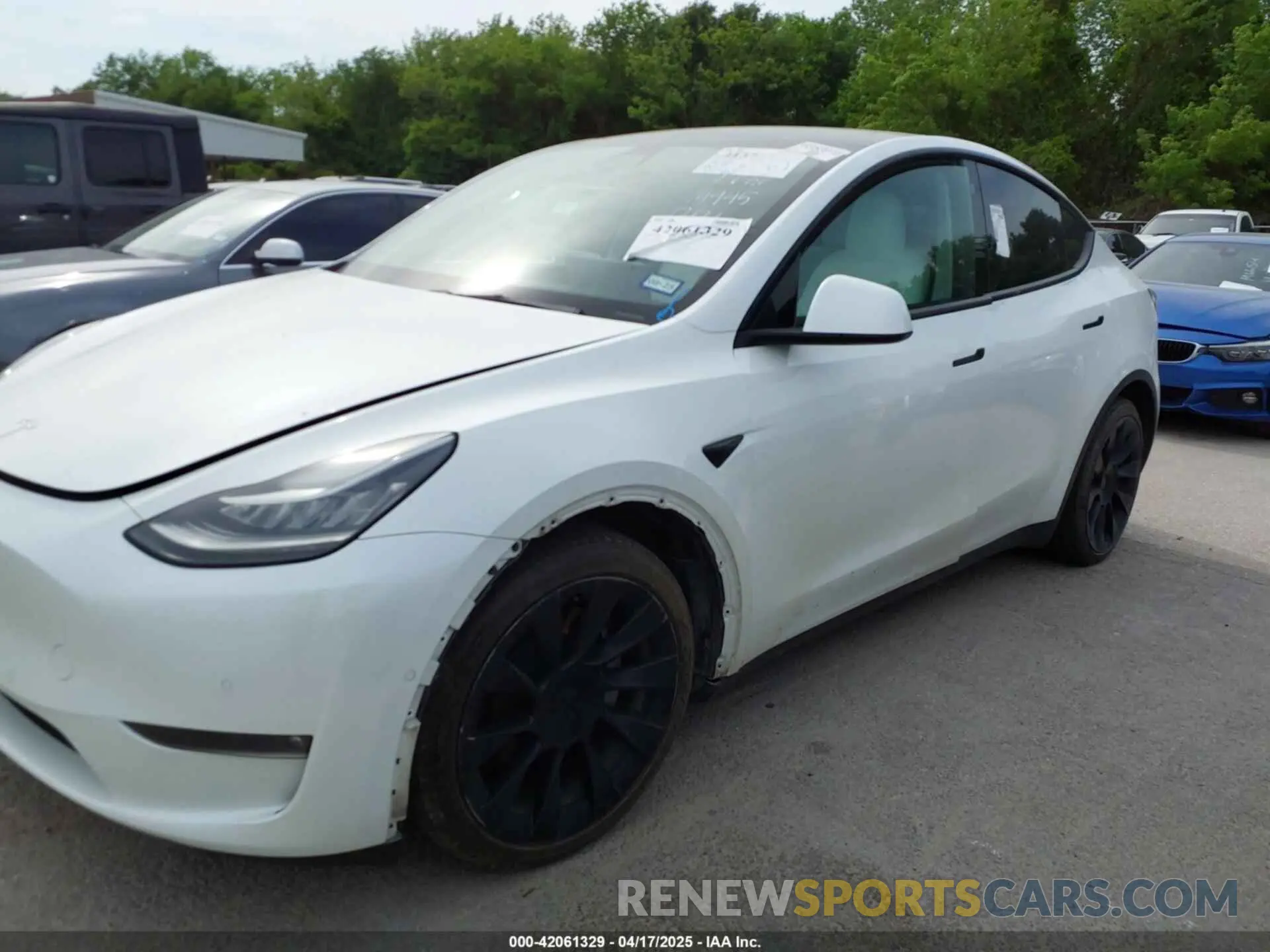 6 Фотография поврежденного автомобиля 5YJYGAEE6MF212241 TESLA MODEL Y 2021