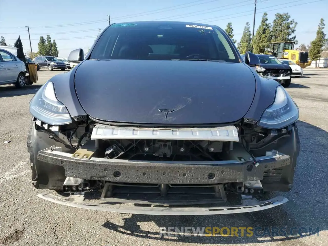 5 Фотография поврежденного автомобиля 5YJYGAEE6MF244347 TESLA MODEL Y 2021