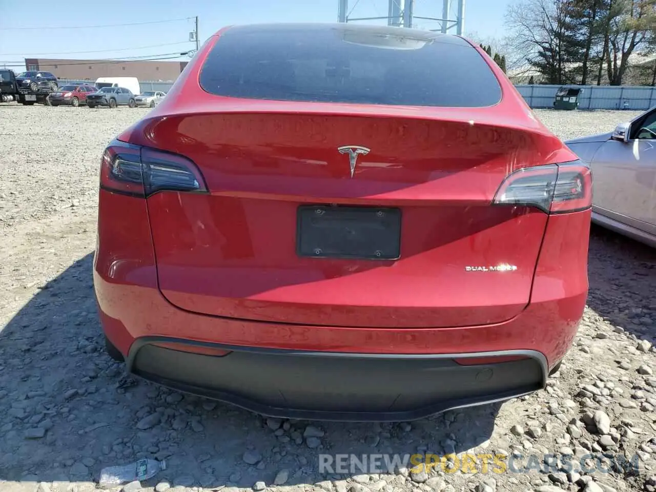 6 Фотография поврежденного автомобиля 5YJYGAEE6MF264727 TESLA MODEL Y 2021