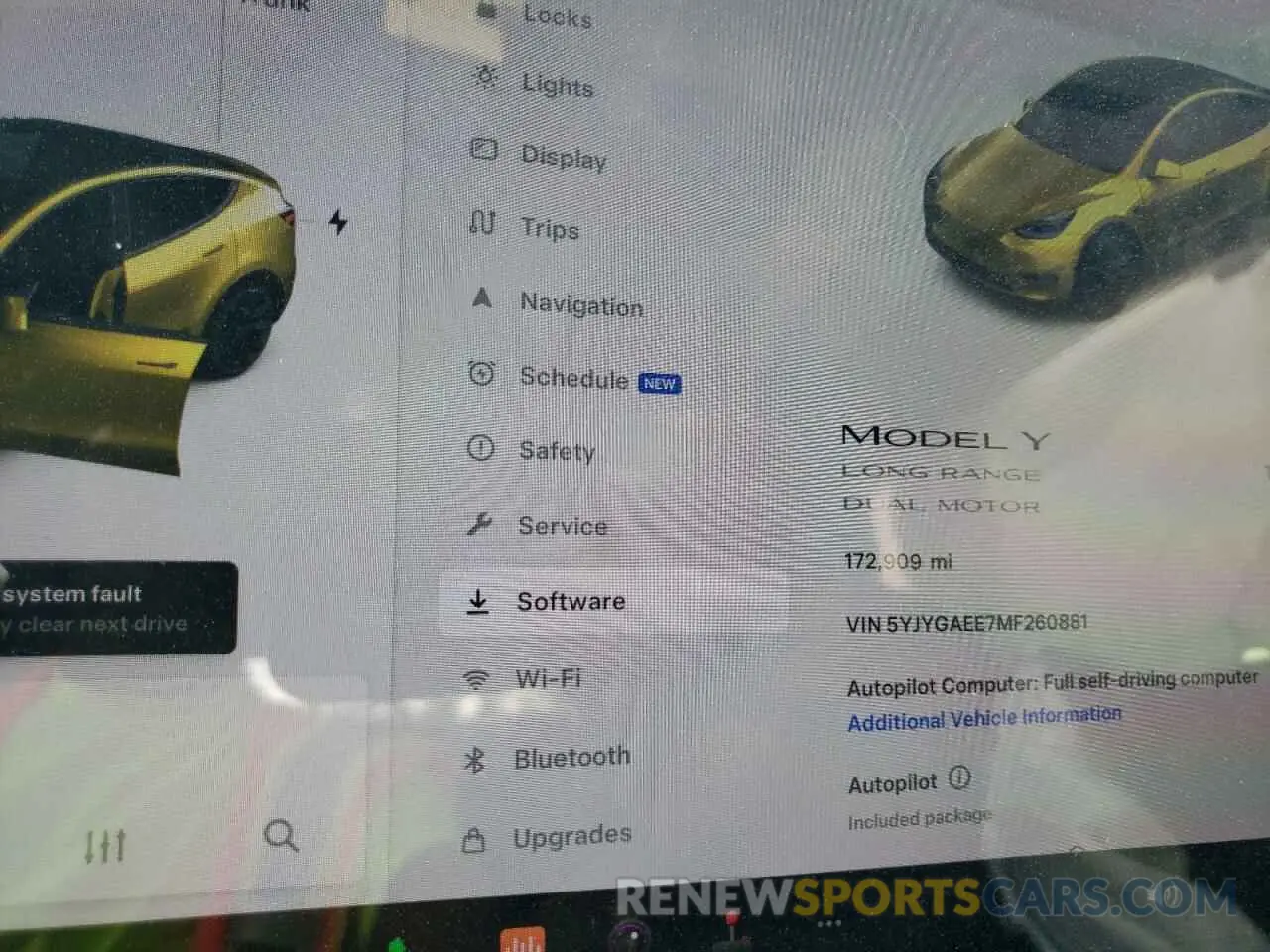 9 Фотография поврежденного автомобиля 5YJYGAEE7MF260881 TESLA MODEL Y 2021