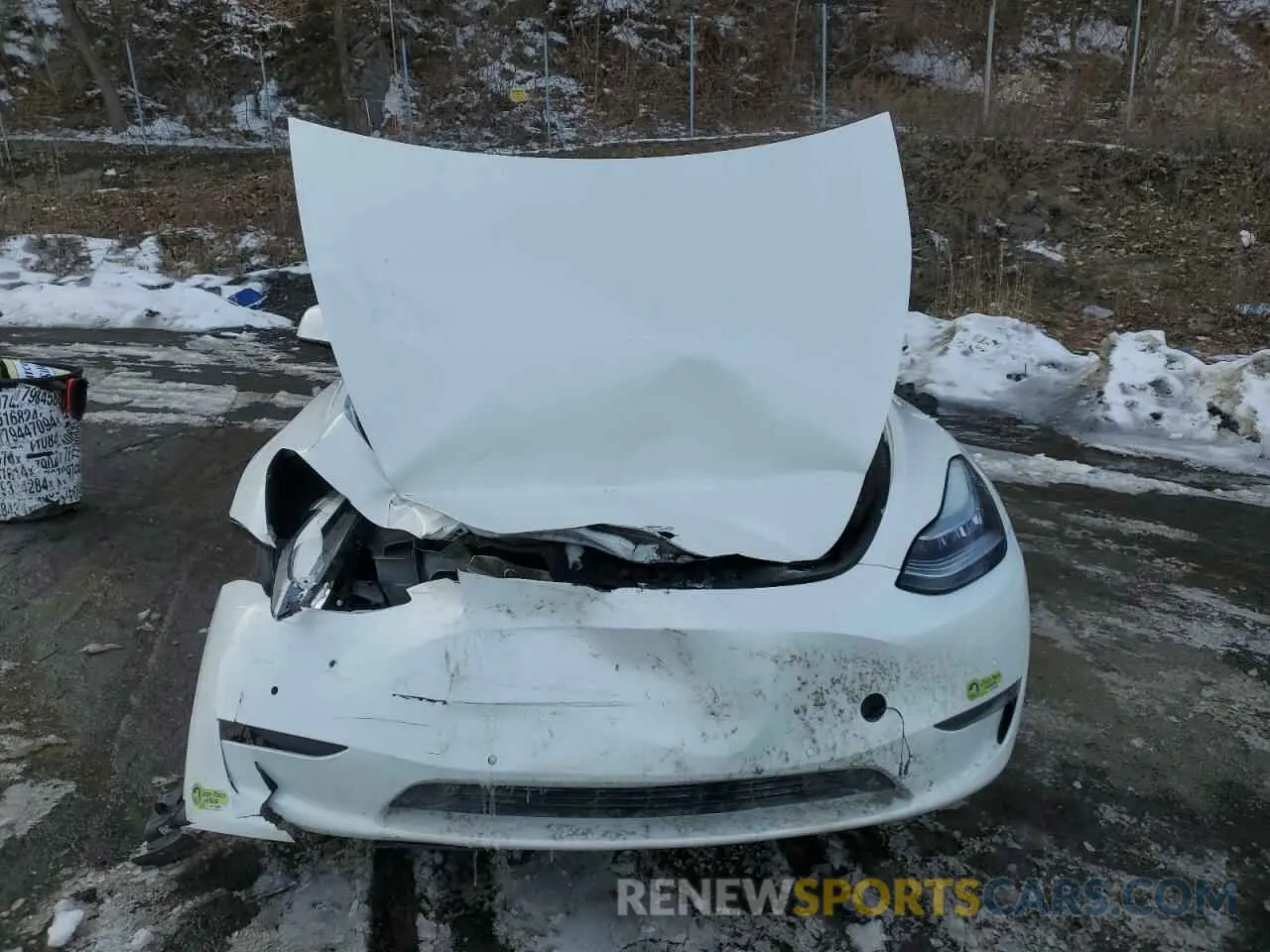 5 Фотография поврежденного автомобиля 5YJYGAEE7MF281875 TESLA MODEL Y 2021