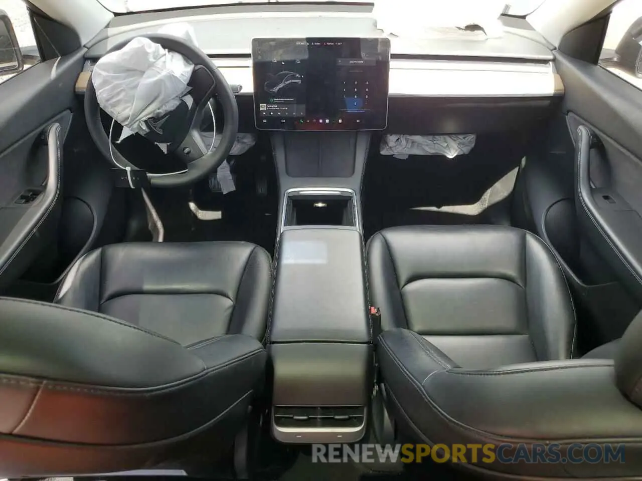 8 Photograph of a damaged car 5YJYGAEE8MF208854 TESLA MODEL Y 2021