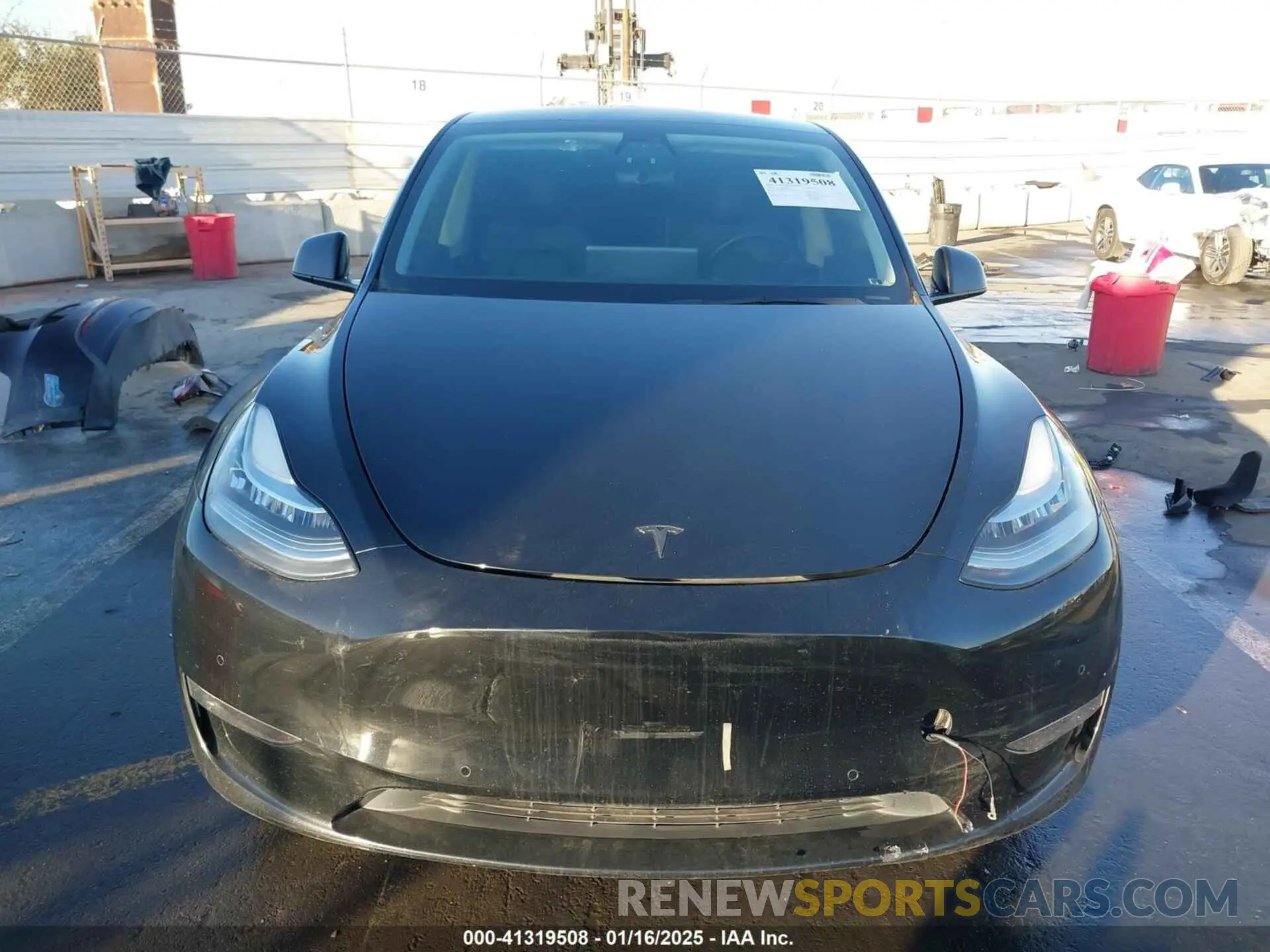 13 Фотография поврежденного автомобиля 5YJYGAEE8MF213455 TESLA MODEL Y 2021
