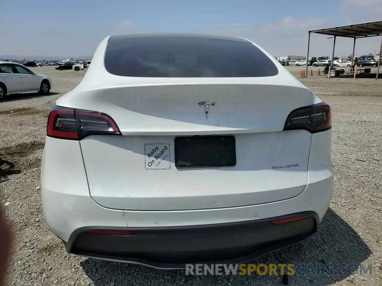 6 Фотография поврежденного автомобиля 5YJYGAEE8MF258461 TESLA MODEL Y 2021