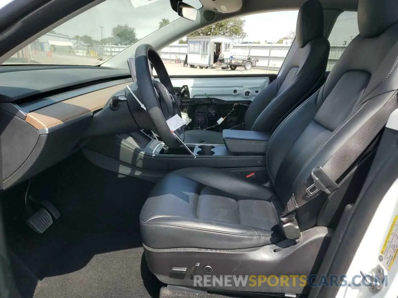 7 Фотография поврежденного автомобиля 5YJYGAEE8MF258461 TESLA MODEL Y 2021