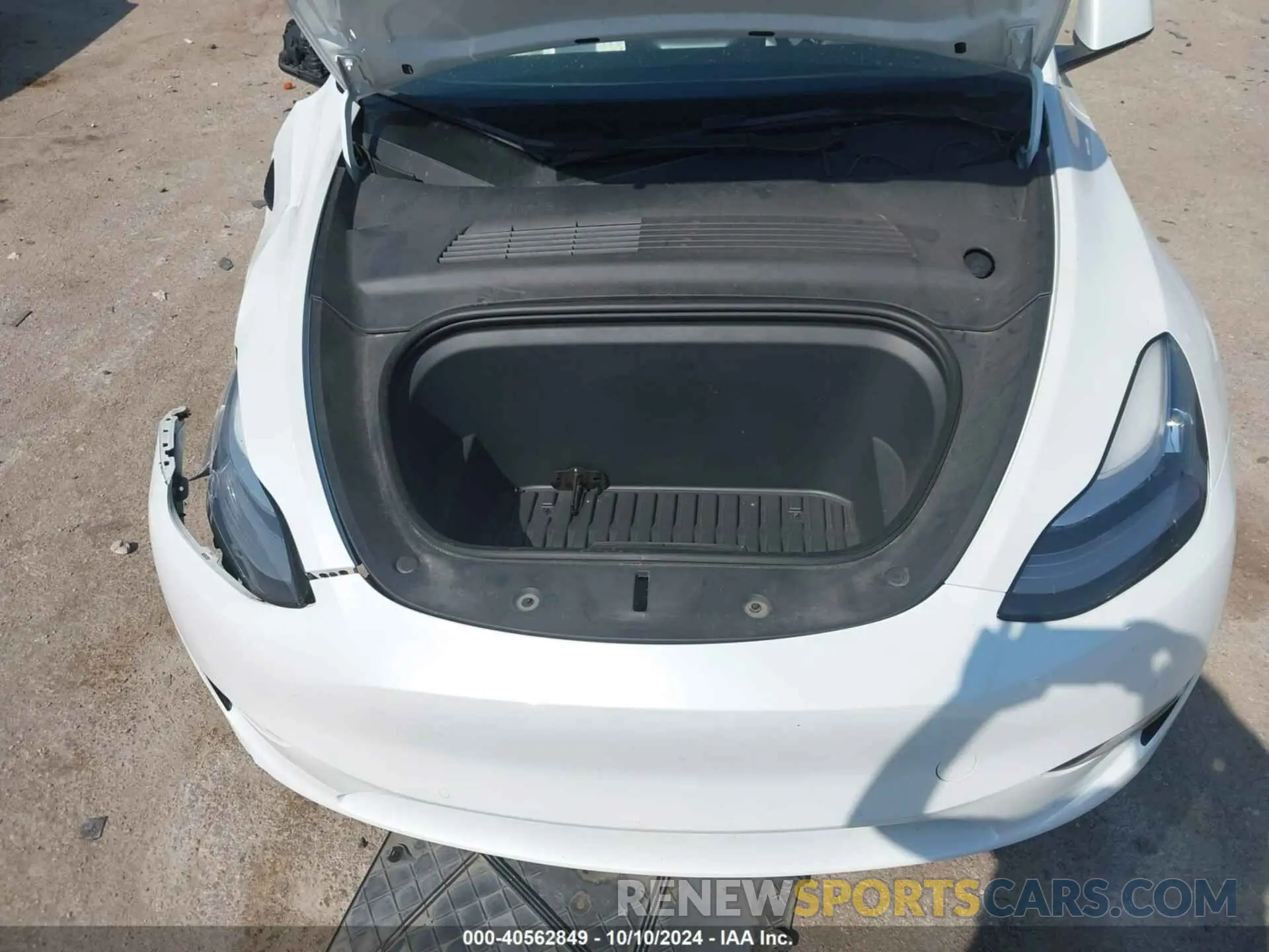 10 Фотография поврежденного автомобиля 5YJYGAEE9MF189909 TESLA MODEL Y 2021
