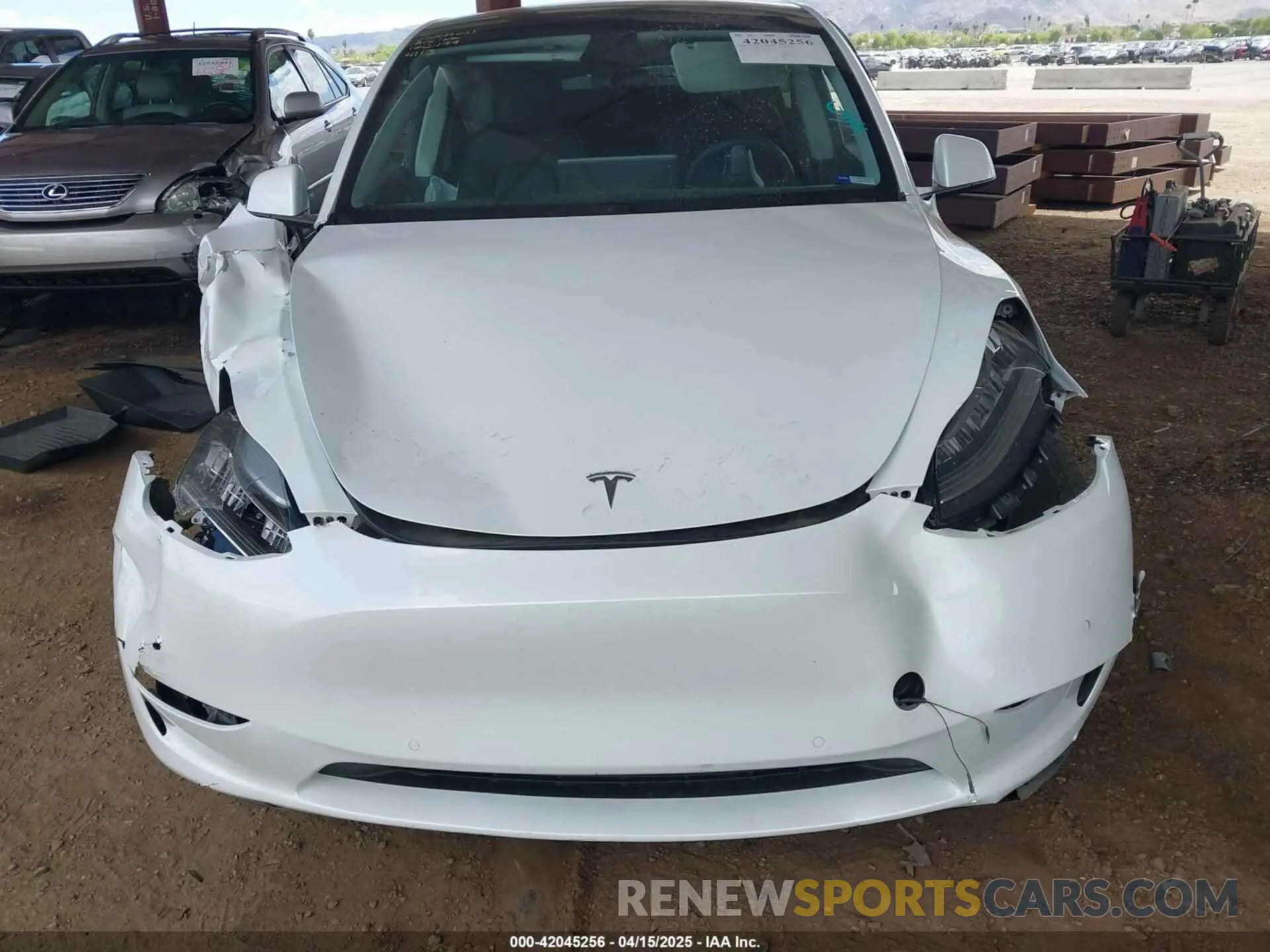 10 Фотография поврежденного автомобиля 5YJYGAEE9MF254113 TESLA MODEL Y 2021