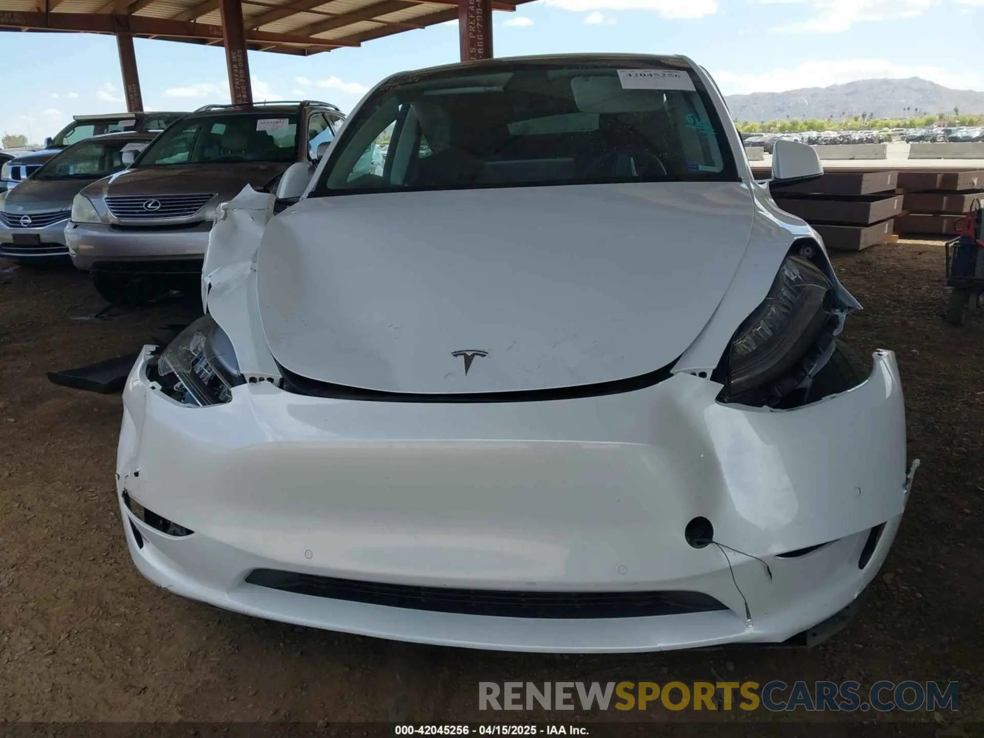 11 Фотография поврежденного автомобиля 5YJYGAEE9MF254113 TESLA MODEL Y 2021