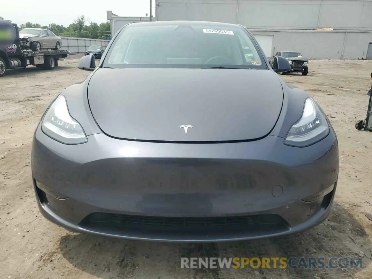 5 Фотография поврежденного автомобиля 5YJYGAEE9MF256444 TESLA MODEL Y 2021