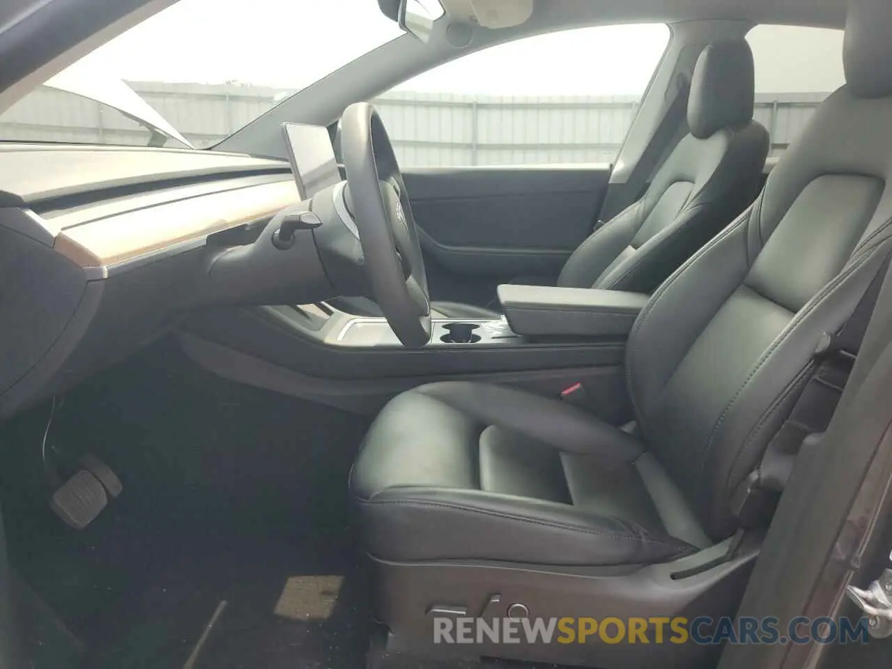 7 Фотография поврежденного автомобиля 5YJYGAEE9MF256444 TESLA MODEL Y 2021