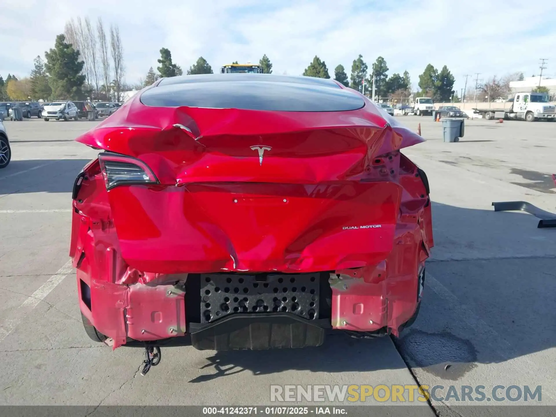 16 Фотография поврежденного автомобиля 5YJYGAEEXMF159446 TESLA MODEL Y 2021