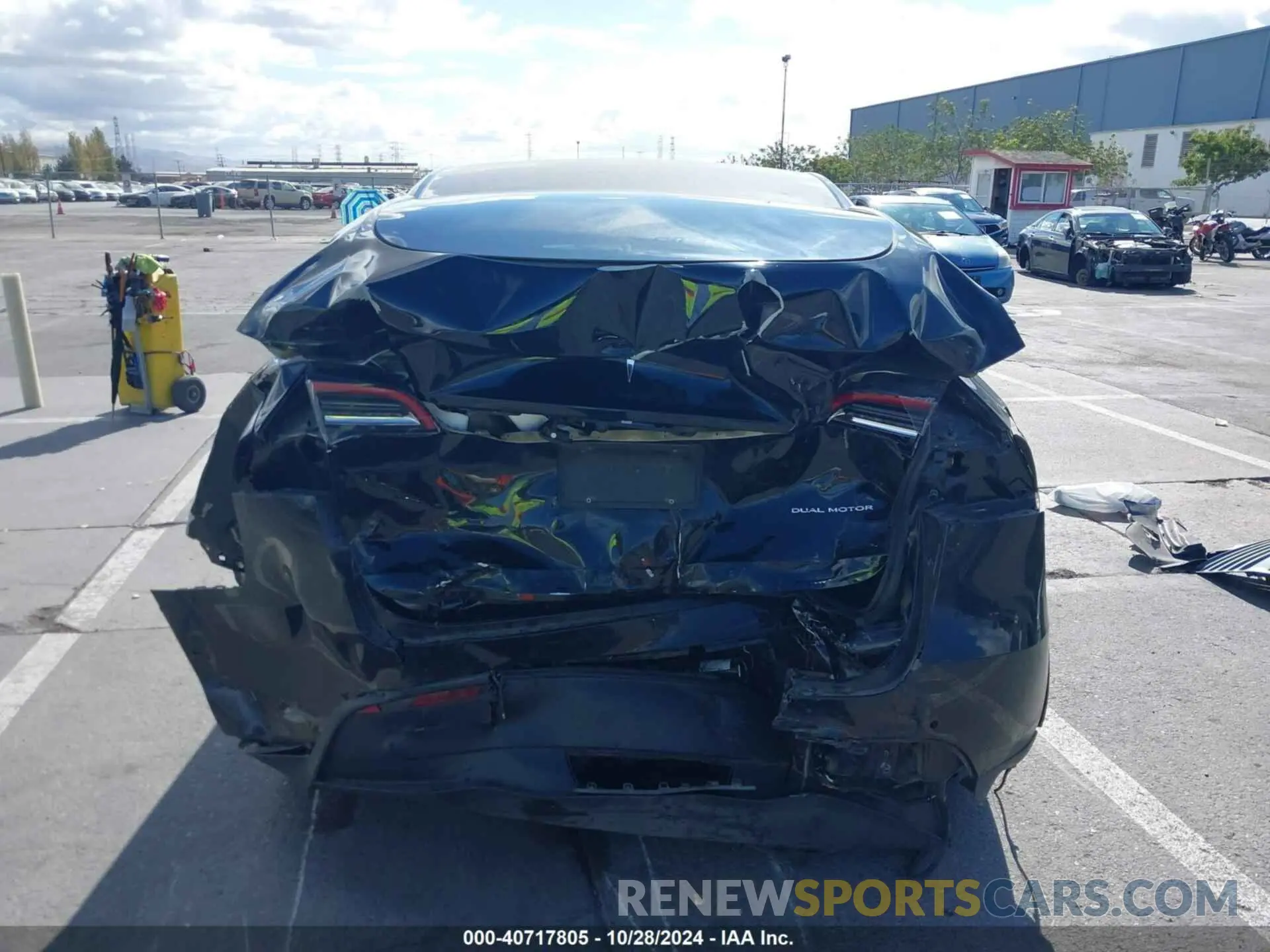 16 Фотография поврежденного автомобиля 5YJYGAEEXMF244190 TESLA MODEL Y 2021