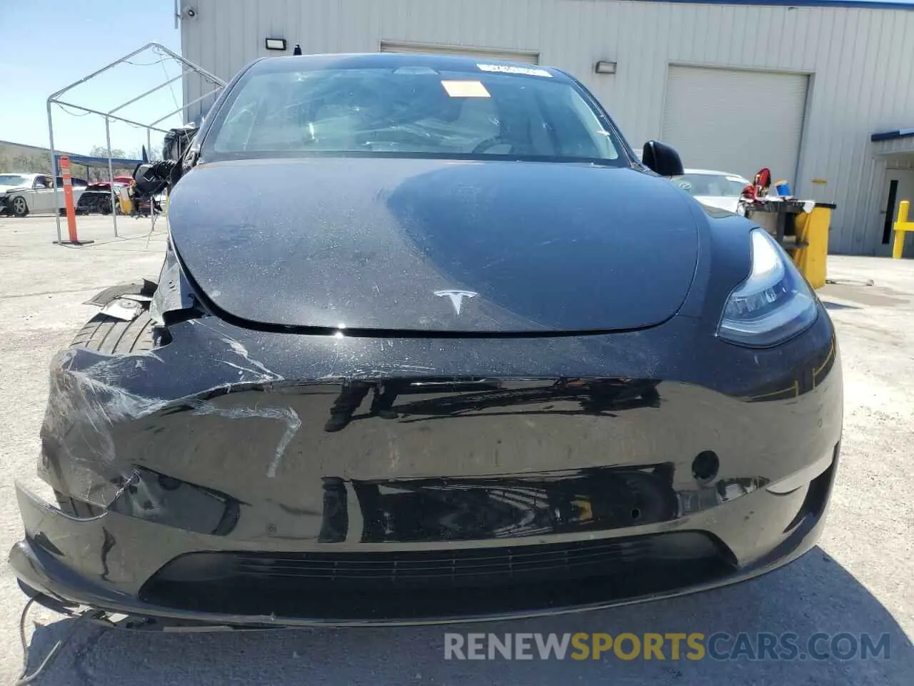 5 Фотография поврежденного автомобиля 5YJYGAEEXMF304033 TESLA MODEL Y 2021
