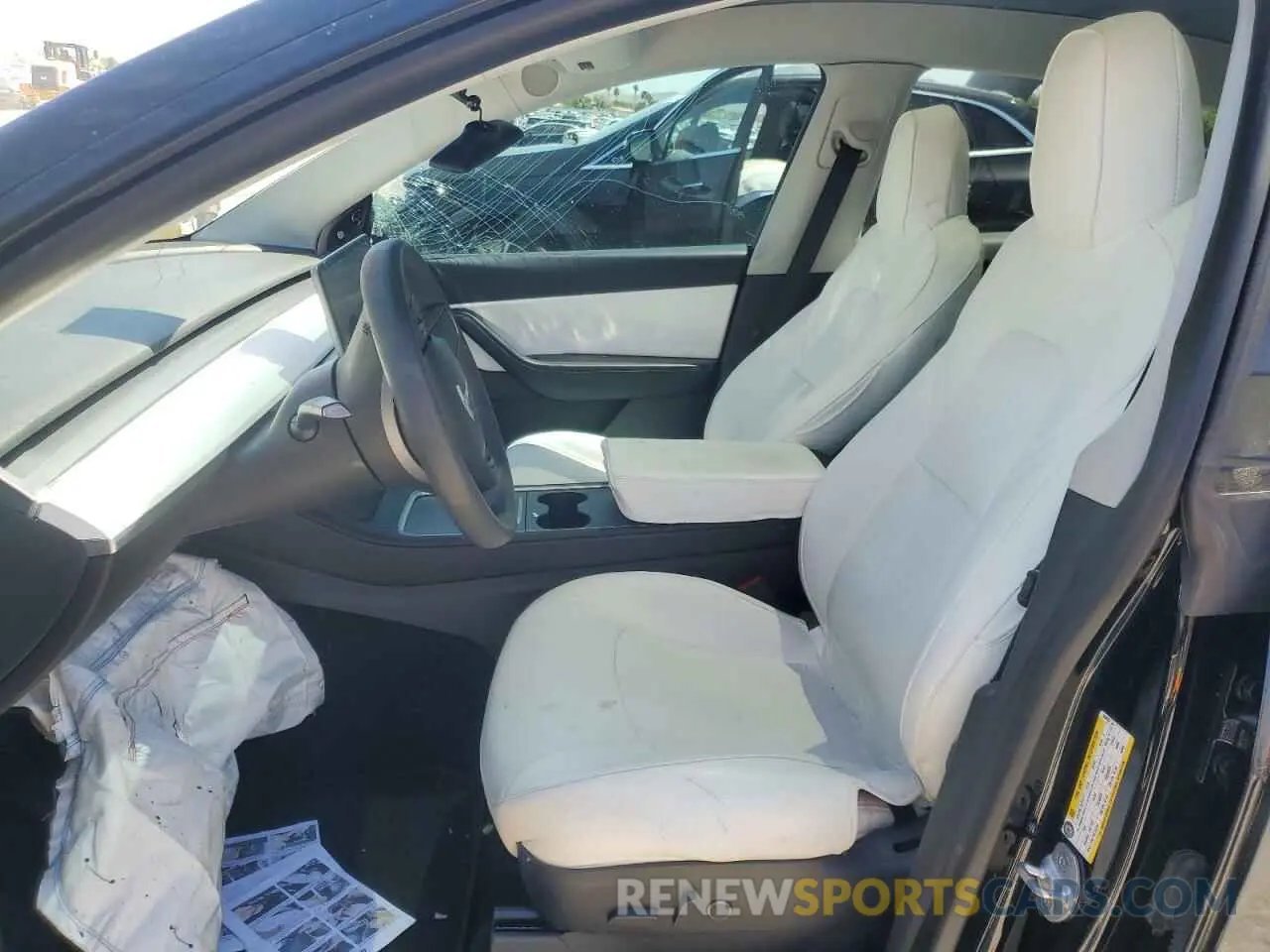 7 Фотография поврежденного автомобиля 5YJYGAEEXMF304033 TESLA MODEL Y 2021