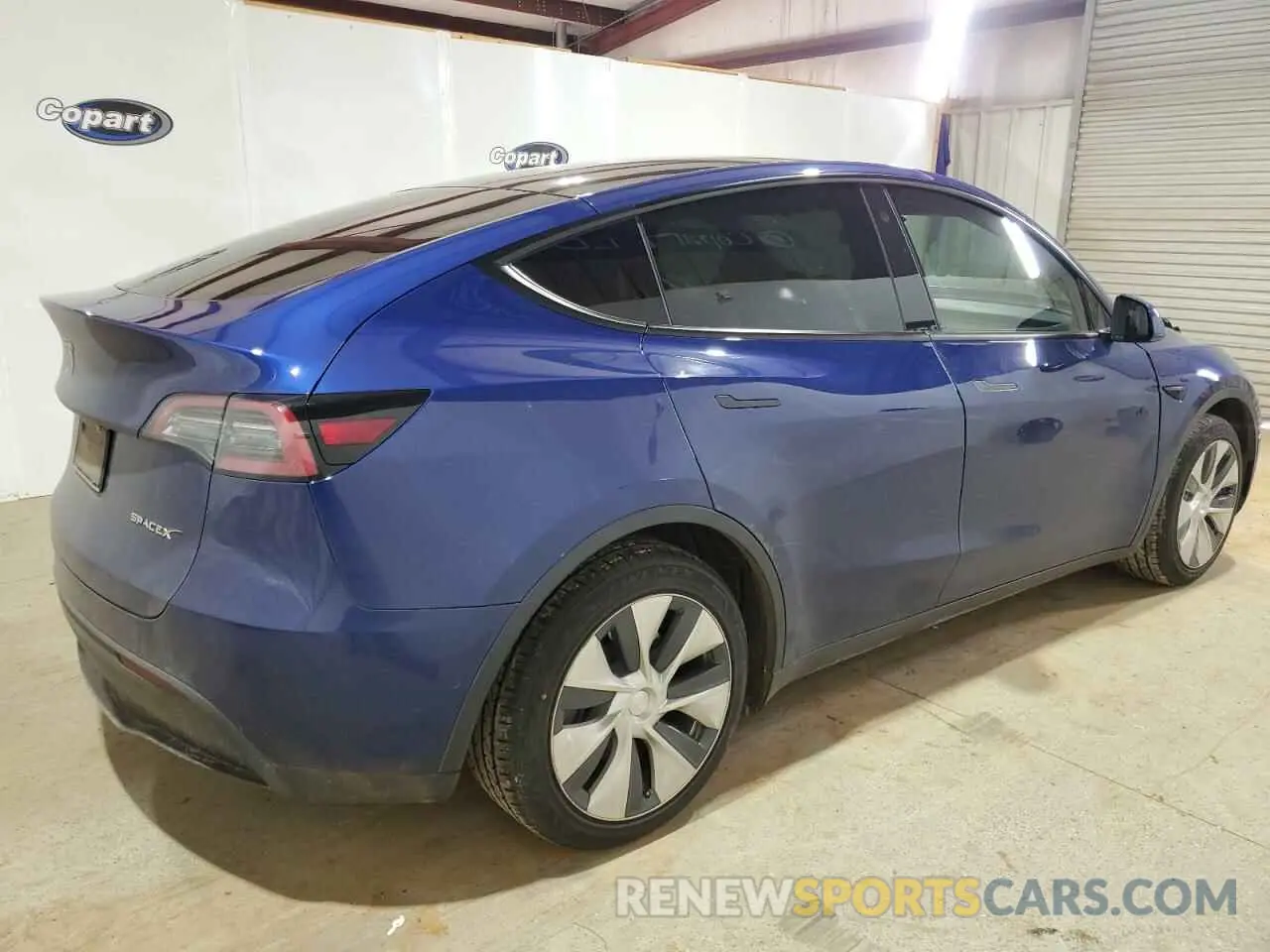 3 Photograph of a damaged car 5YJYGDED0MF107686 TESLA MODEL Y 2021