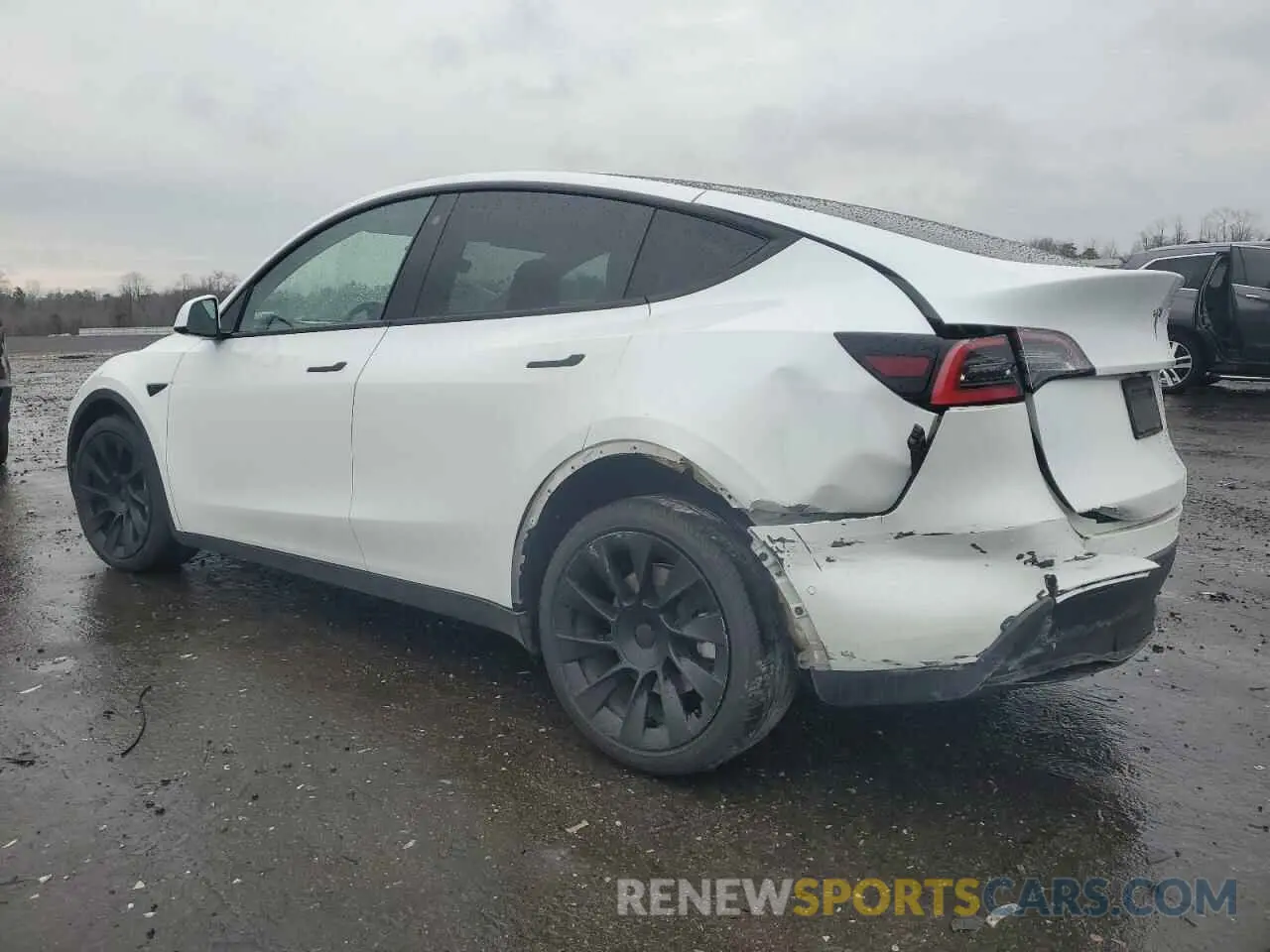 2 Фотография поврежденного автомобиля 5YJYGDED0MF125895 TESLA MODEL Y 2021