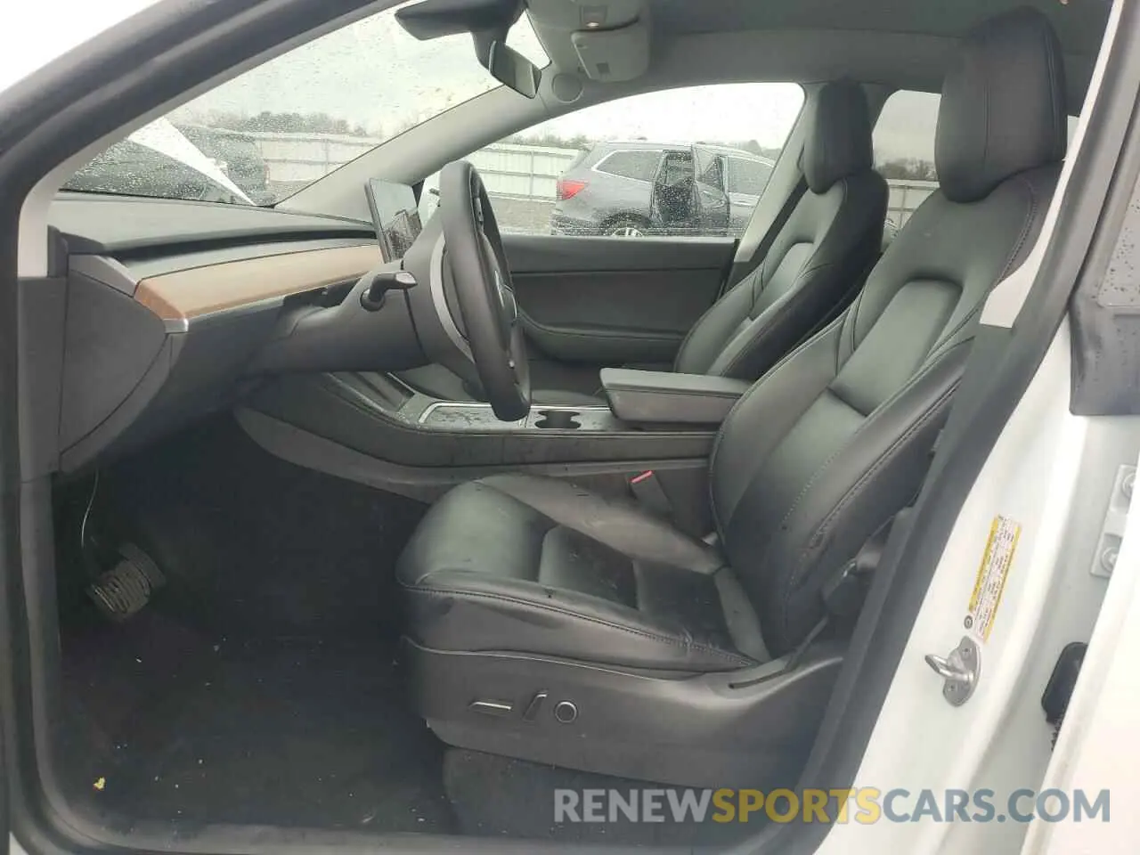 7 Фотография поврежденного автомобиля 5YJYGDED0MF125895 TESLA MODEL Y 2021
