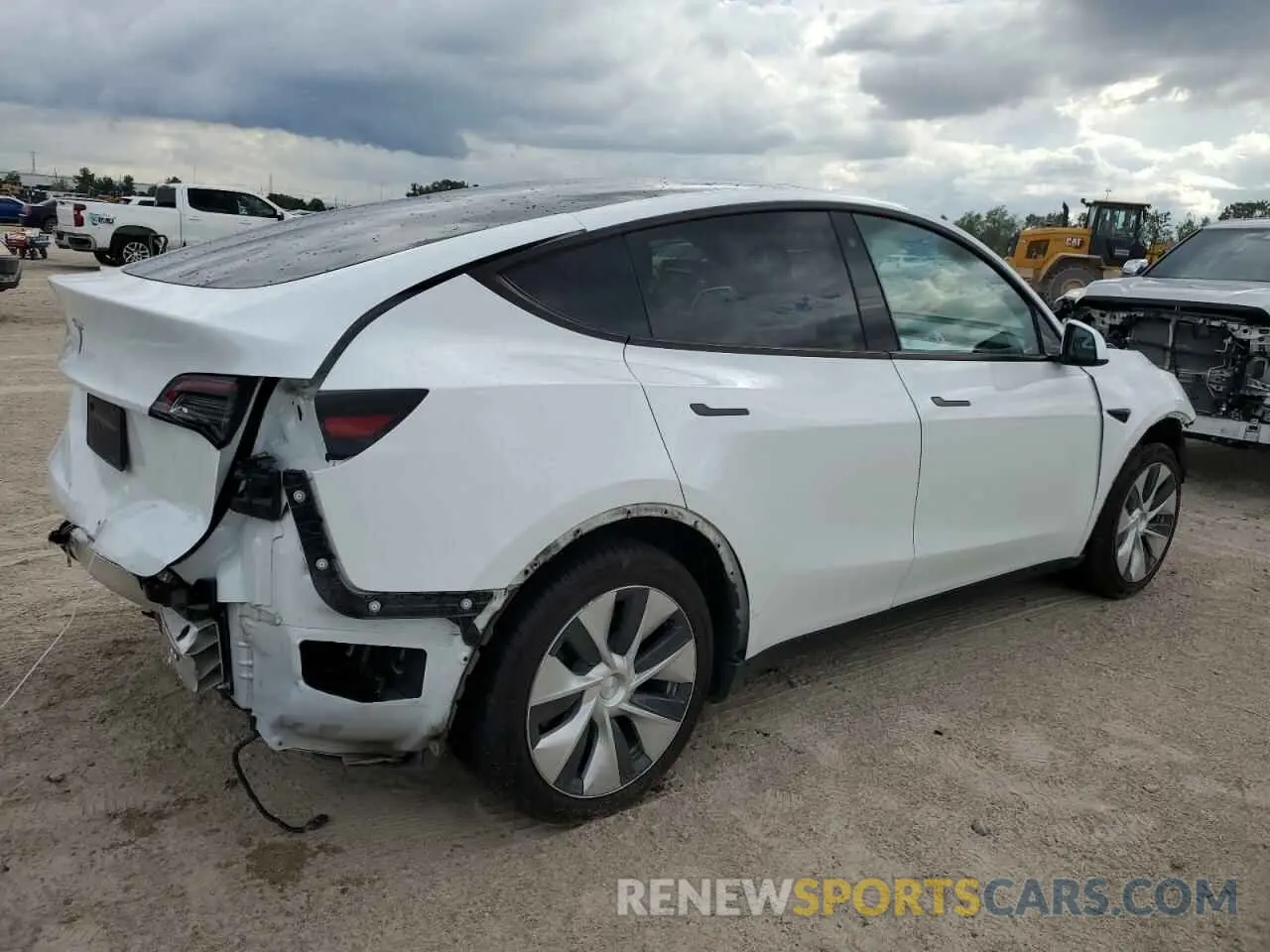 3 Фотография поврежденного автомобиля 5YJYGDED3MF134168 TESLA MODEL Y 2021