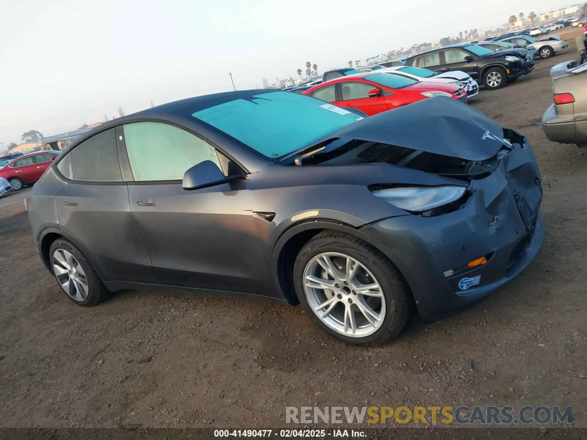 12 Фотография поврежденного автомобиля 5YJYGDED4MF121963 TESLA MODEL Y 2021