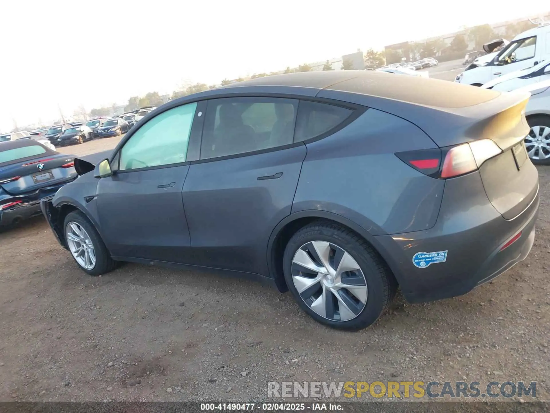 13 Фотография поврежденного автомобиля 5YJYGDED4MF121963 TESLA MODEL Y 2021