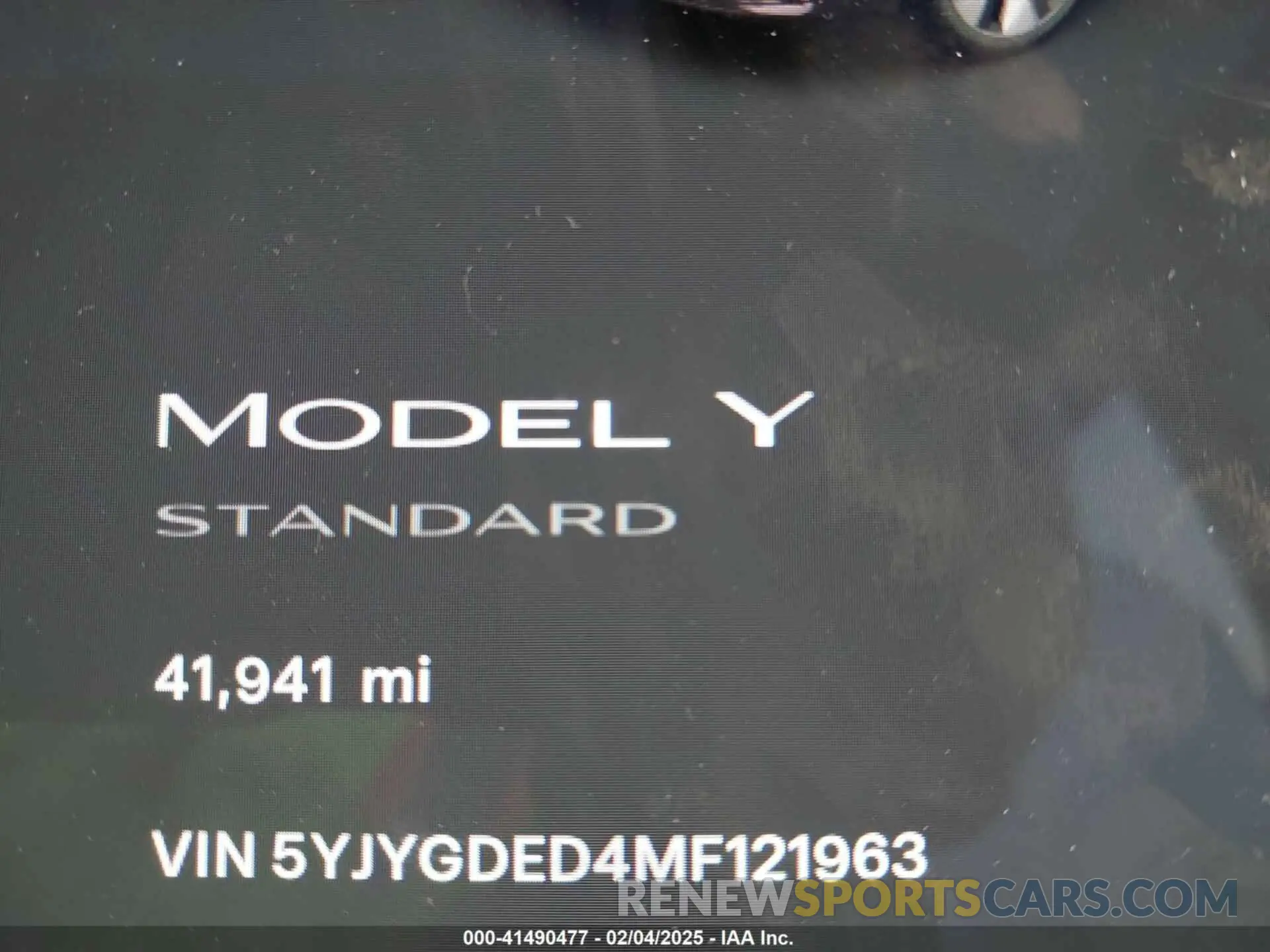 14 Фотография поврежденного автомобиля 5YJYGDED4MF121963 TESLA MODEL Y 2021