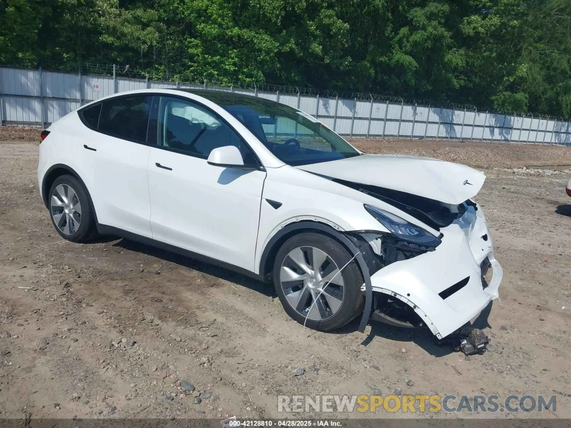 1 Фотография поврежденного автомобиля 5YJYGDED4MF192824 TESLA MODEL Y 2021
