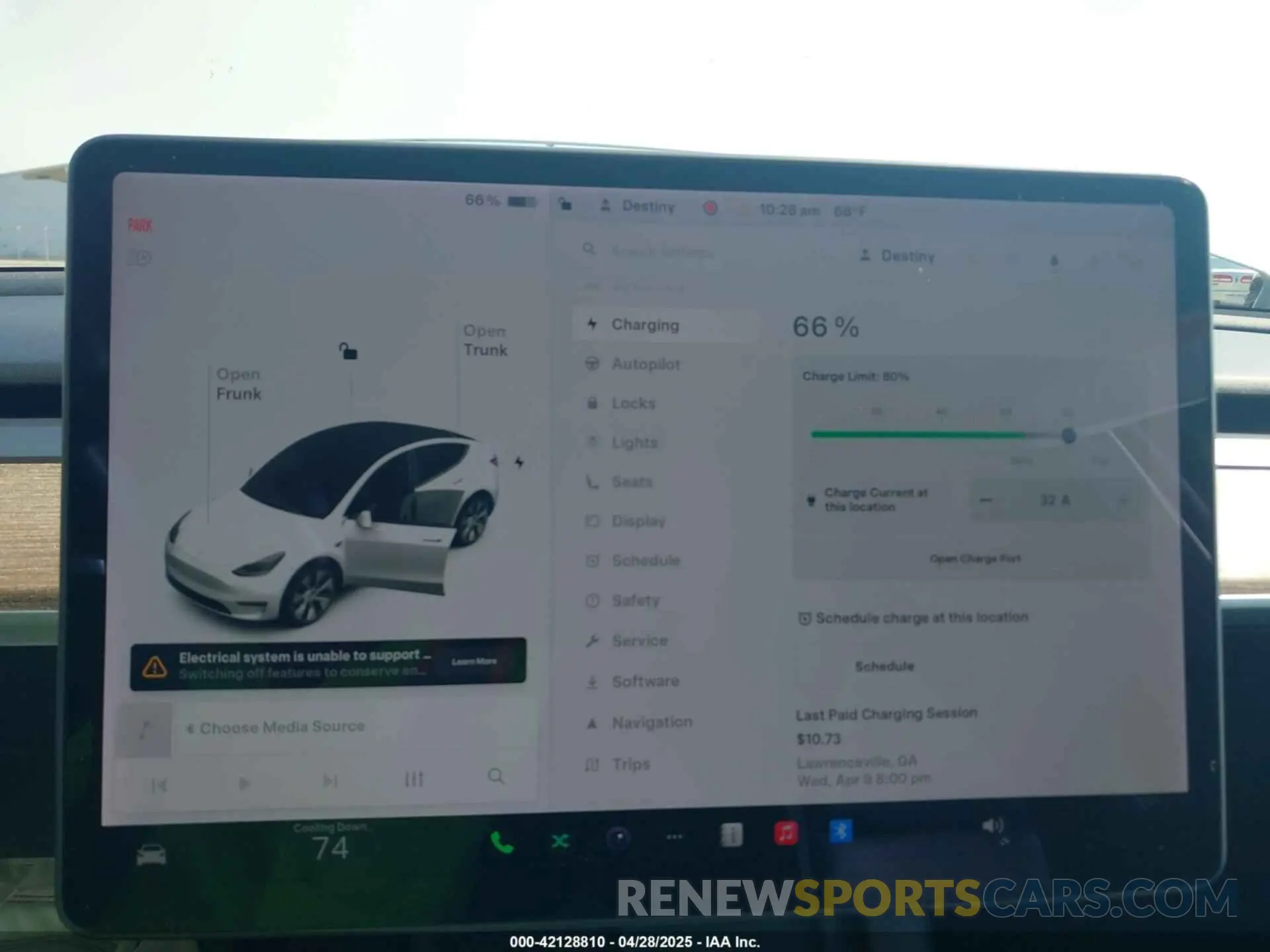 17 Фотография поврежденного автомобиля 5YJYGDED4MF192824 TESLA MODEL Y 2021