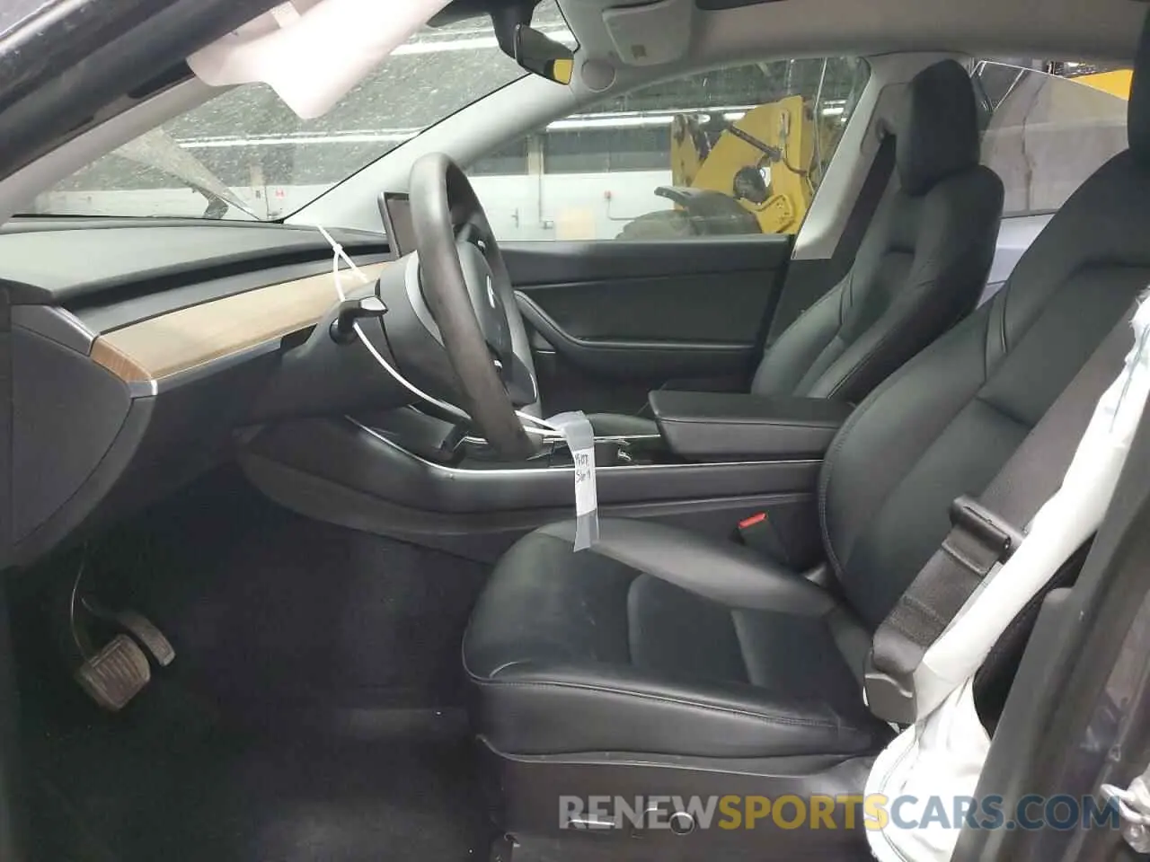 7 Фотография поврежденного автомобиля 5YJYGDED5MF107781 TESLA MODEL Y 2021