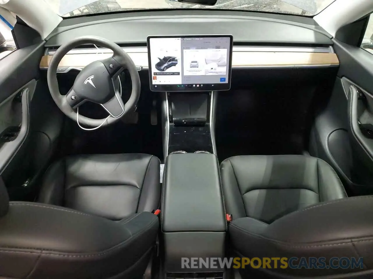 8 Фотография поврежденного автомобиля 5YJYGDED5MF107781 TESLA MODEL Y 2021
