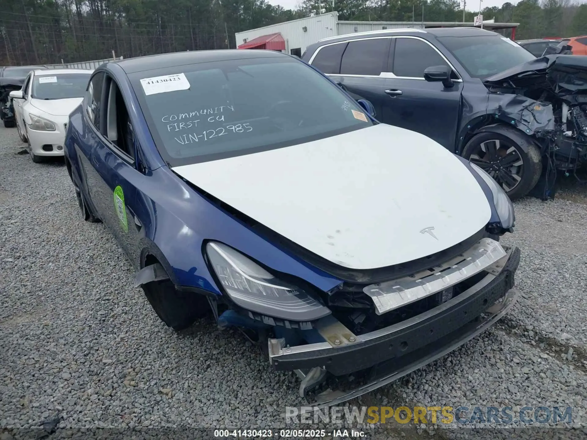 12 Фотография поврежденного автомобиля 5YJYGDED8MF122985 TESLA MODEL Y 2021