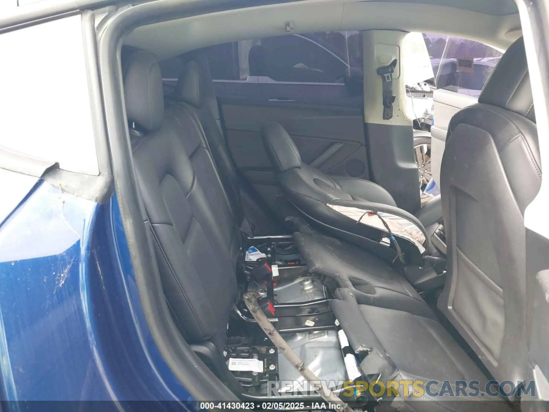 8 Фотография поврежденного автомобиля 5YJYGDED8MF122985 TESLA MODEL Y 2021
