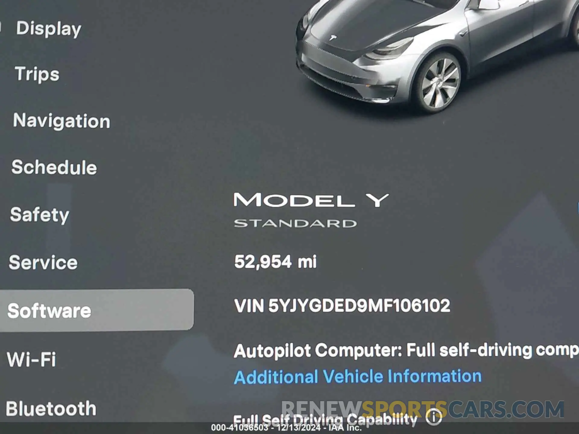 16 Photograph of a damaged car 5YJYGDED9MF106102 TESLA MODEL Y 2021