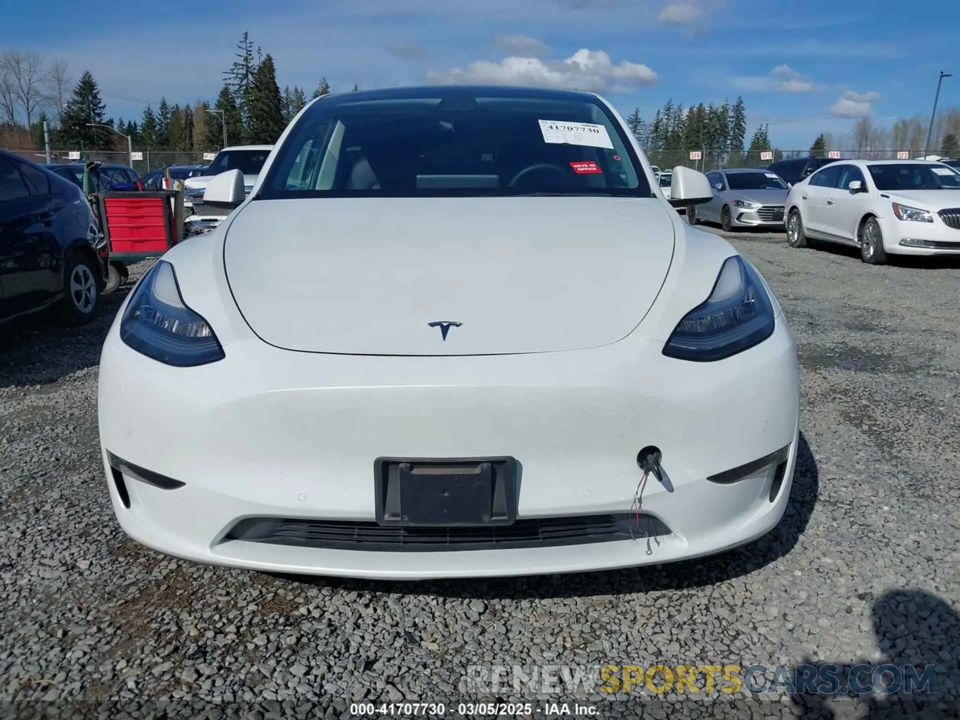 12 Фотография поврежденного автомобиля 5YJYGDED9MF110697 TESLA MODEL Y 2021