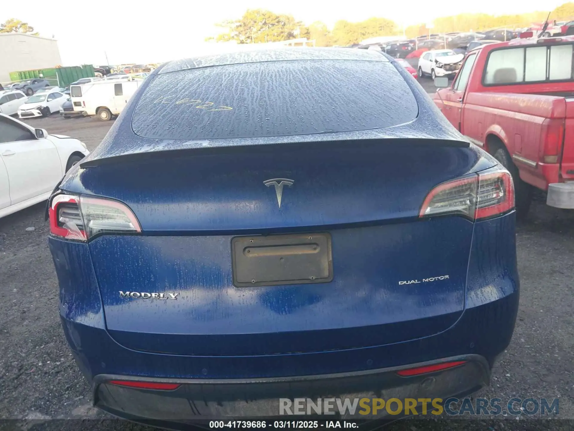15 Фотография поврежденного автомобиля 5YJYGDEE0MF066727 TESLA MODEL Y 2021