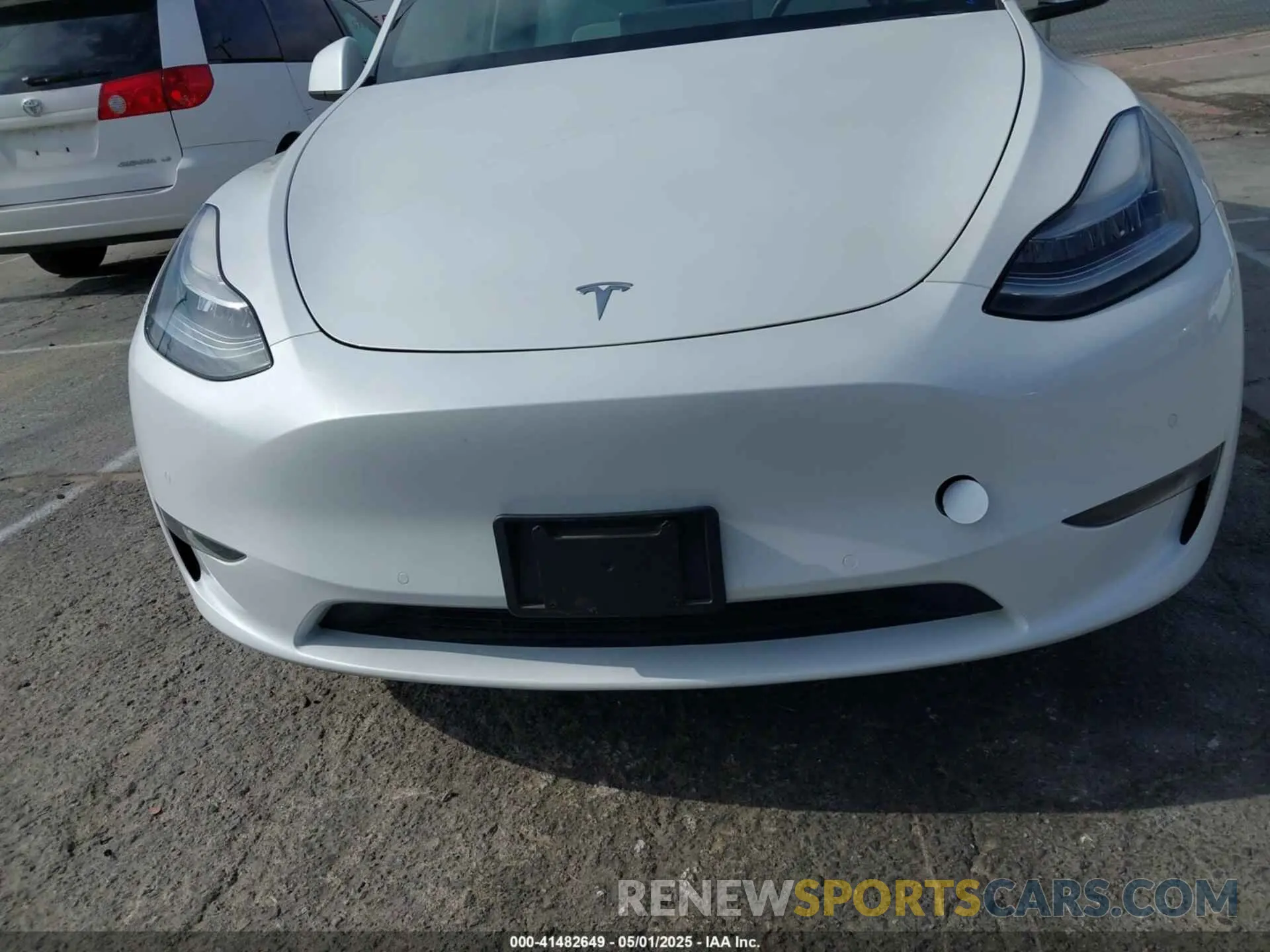 6 Фотография поврежденного автомобиля 5YJYGDEE0MF069451 TESLA MODEL Y 2021