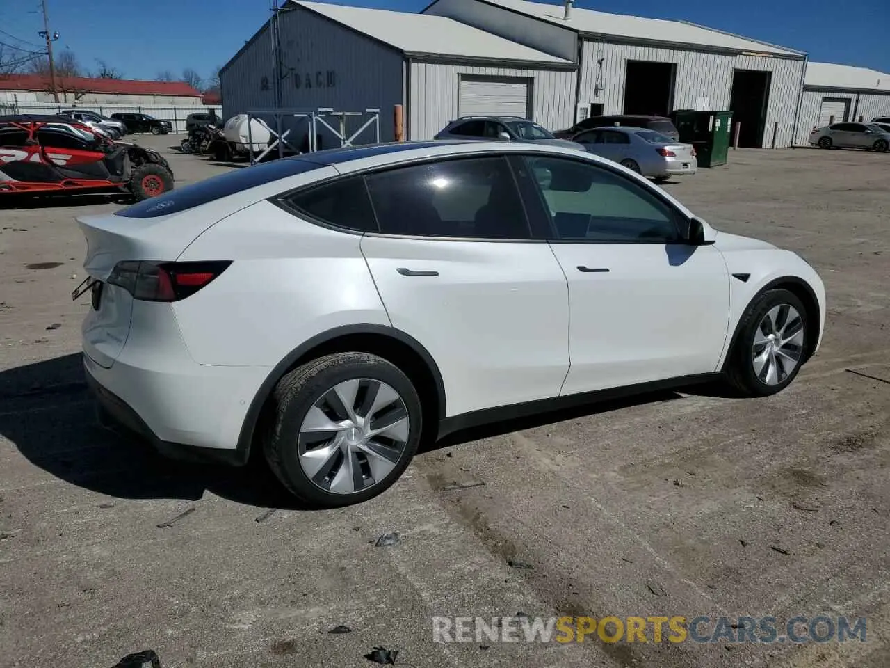 3 Фотография поврежденного автомобиля 5YJYGDEE0MF077789 TESLA MODEL Y 2021