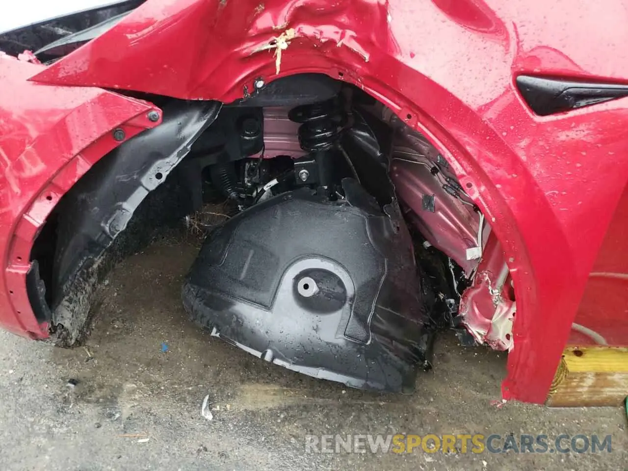 9 Photograph of a damaged car 5YJYGDEE0MF078473 TESLA MODEL Y 2021
