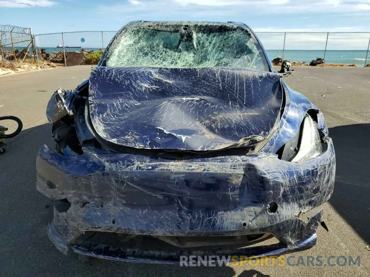 5 Фотография поврежденного автомобиля 5YJYGDEE0MF082944 TESLA MODEL Y 2021